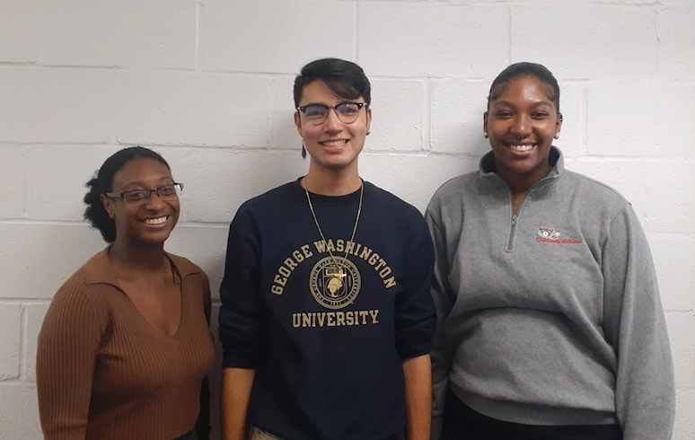 Joi Chaney, Darius Pouladian-Kari, and Rhea Turner