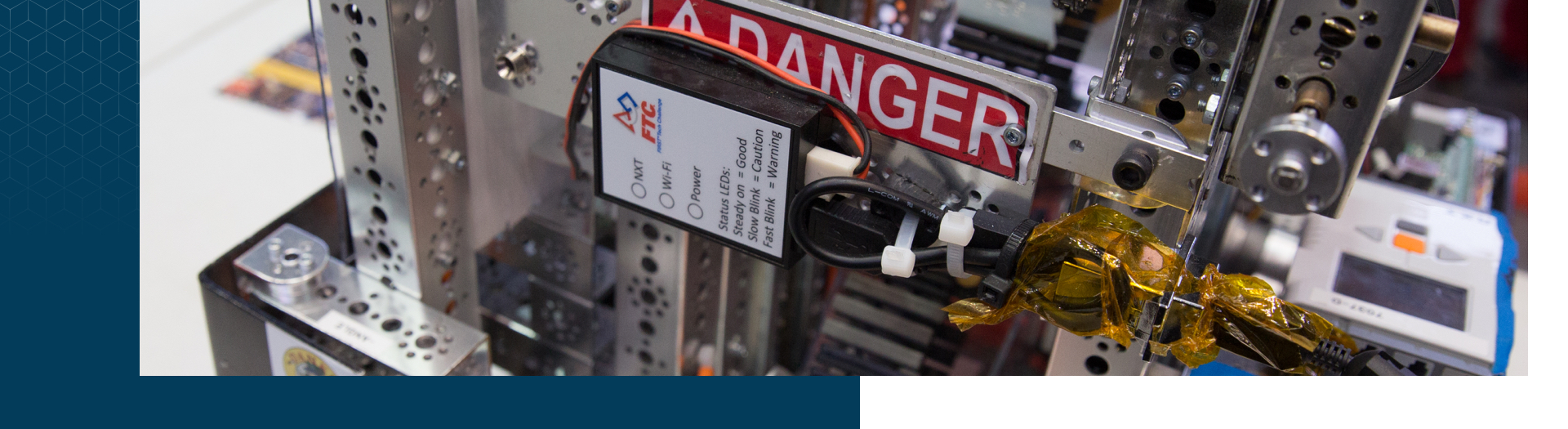 technical system that says danger